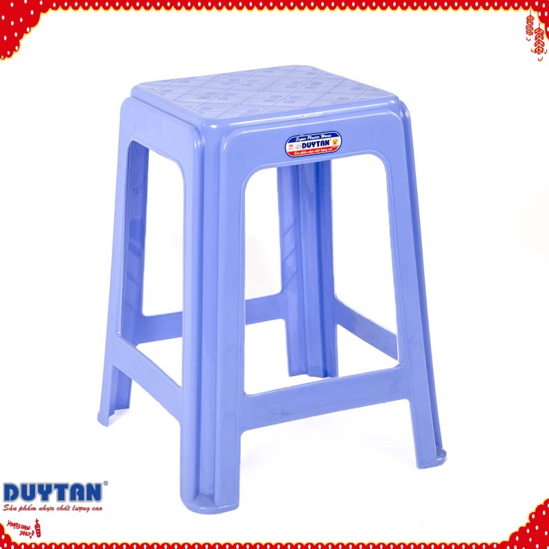 Ghế nhựa cao vuông Duy Tân