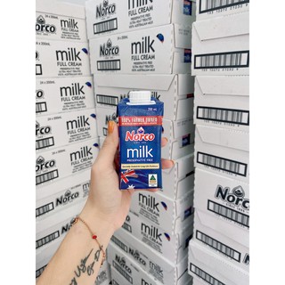 🍼 sữa tươi nguyên kem norco úc 200ml