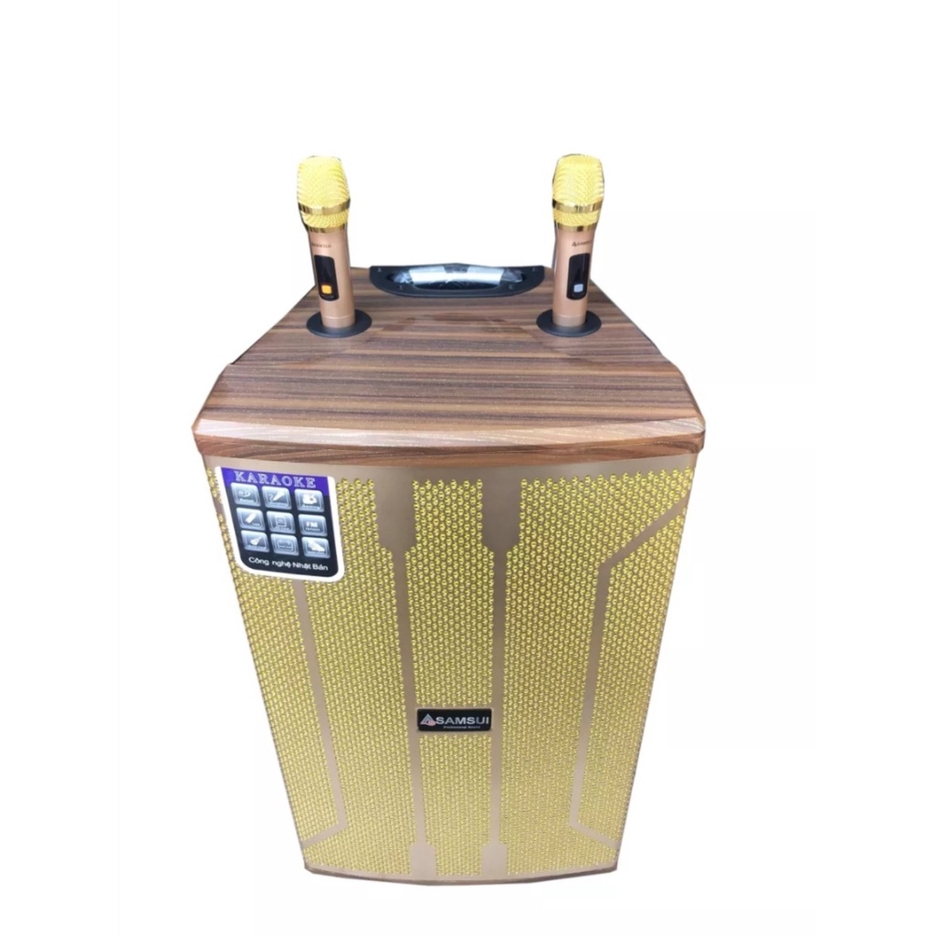 LOA KÉO DI ĐỘNG SAMSUI 771A 4 TẤC 600W - Công suất lớn hát karaoke cực đã