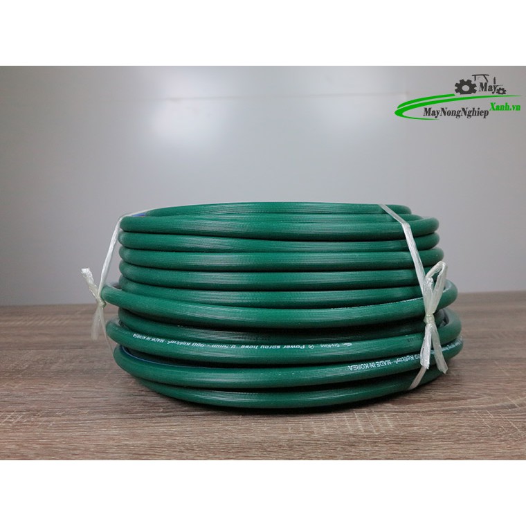 Dây xịt rửa phun áp lực Cá Sấu CRO-KING 8.5mmx50m Hàn Quốc màu xanh