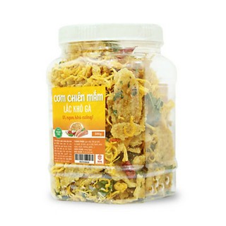Cơm cháy lắc khô gà lá chanh