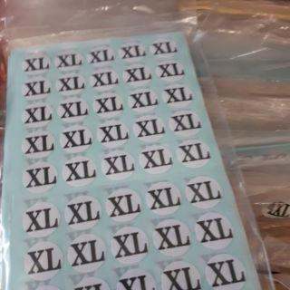 500 số Decal dán size