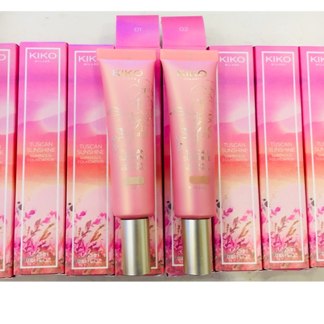 [Sale 60%] Kem nền Cao cấp Kiko Tuscan Sunshine Luminous