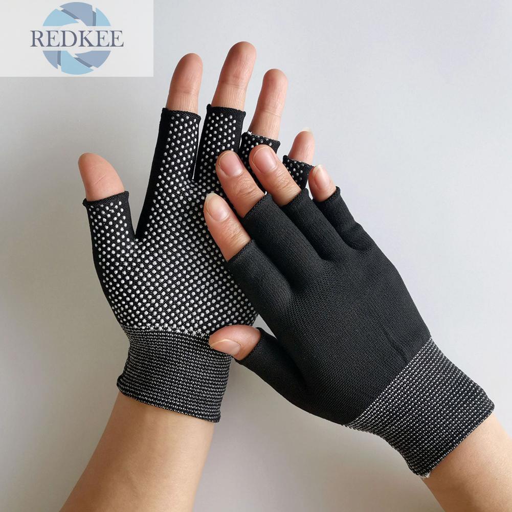 Găng Tay Lái Xe Đạp Hở Ngón Chống Trượt