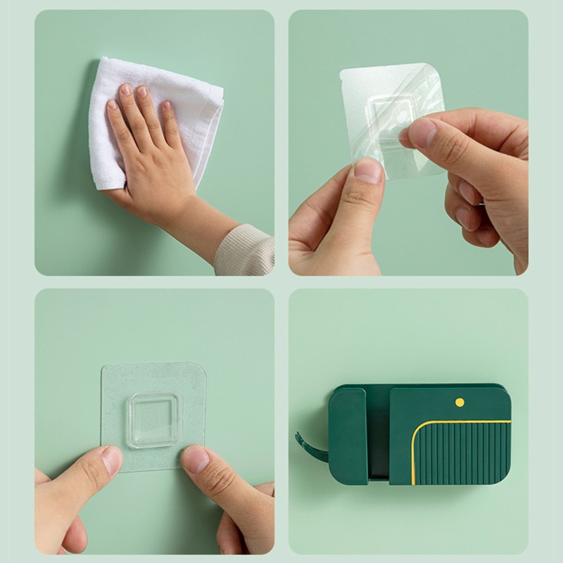 Giá Đỡ Điện Thoại / Điều Khiển Từ Xa Gắn Tường Không Cần Đục Lỗ