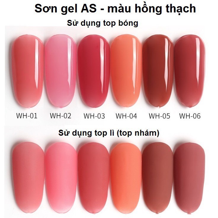 SƠN GEL THẠCH MÃ WH 15 ML