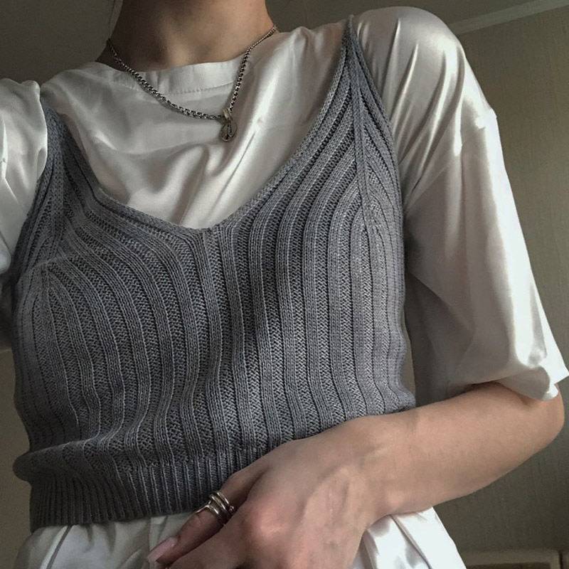 Áo lửng hai dây thời trang gợi cảm dành cho nữ | BigBuy360 - bigbuy360.vn