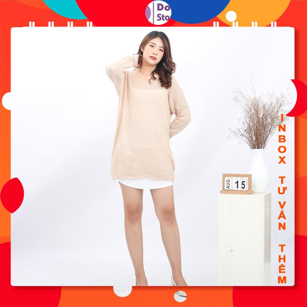 Áo len mỏng dáng dài Uzzlang style Hàn Quốc - Dolce TaXuyenDietHN SHOP | BigBuy360 - bigbuy360.vn