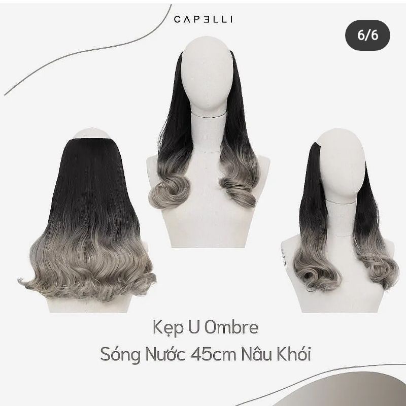 Tóc kẹp Capelli
