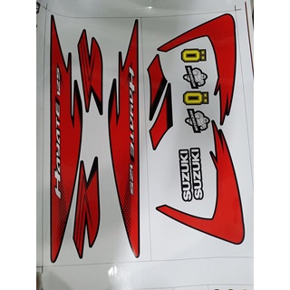 Tem rời hayate 125 đỏ