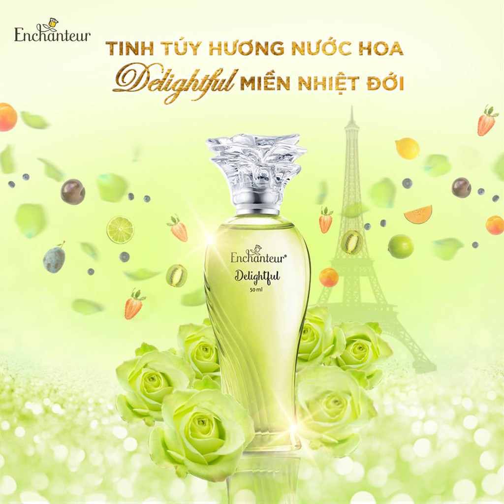 Nước hoa cao cấp Enchanteur Delightful/Sensation 50ml