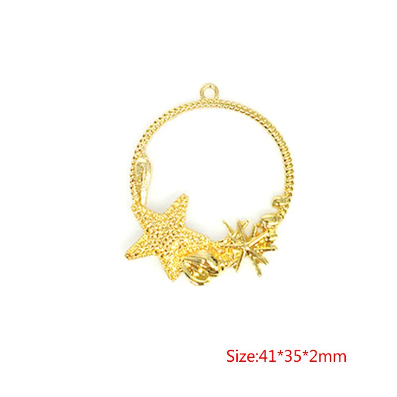 Khuôn Làm Mặt Dây Chuyền Hình Vỏ Sò / Sao Biển Bằng Epoxy Độc Đáo DIY