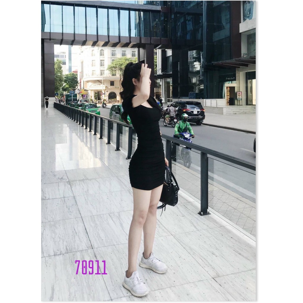 ĐẦM BODY NỮ HỞ LƯNG TÔN DÁNG CỰC SANG CHẢNH ĐỦ SIZE S M L XL XXL HHP