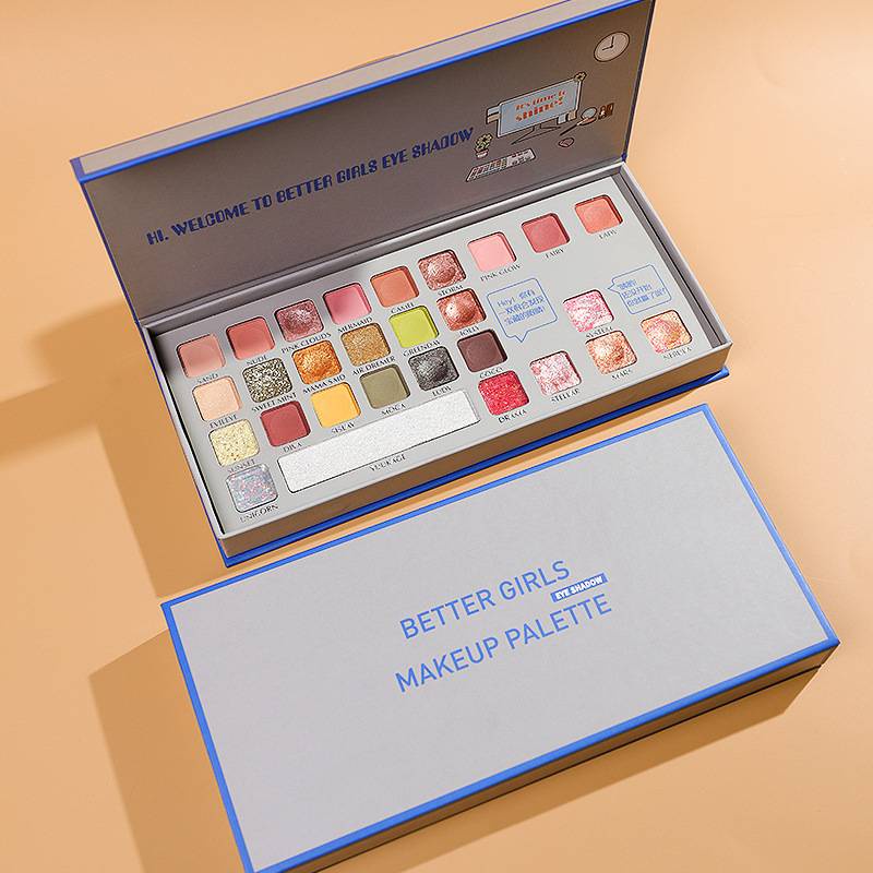 Bảng Phấn Mắt Có 28 Màu Sắc Hiệu Ứng Lì / Ánh Nhũ Kết Hợp Trang Điểm Kháng Nước Và Chống Nhòe Tiện Dụng | BigBuy360 - bigbuy360.vn