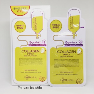 MẶT NẠ COLLAGEN NGỪA LÃO HOÁ Mediheal Collegen Impact Essential Mask