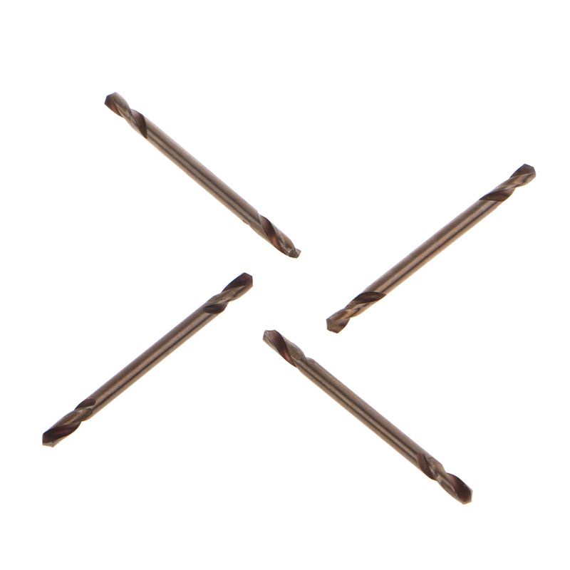 Bộ 10 Mũi Khoan Xoắn M35 1 / 8 &quot;Bằng Thép Không Gỉ Cao Cấp