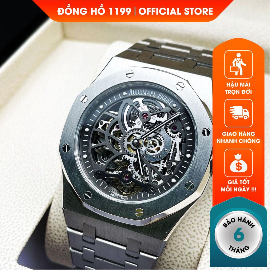 Đồng hồ cơ nam tự động 1199WATCHES chất liệu cao cấp bền bỉ bảo hành 6 tháng 2936 | BigBuy360 - bigbuy360.vn