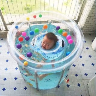 Bể bơi cỡ đại 80*80 cho bé yêu