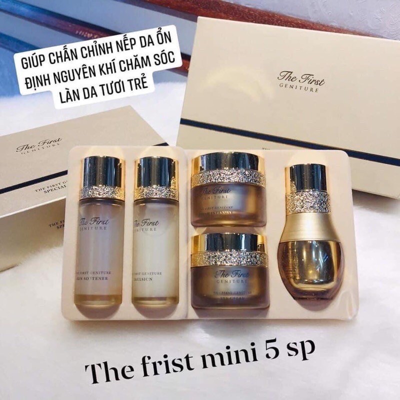 Set Tái Sinh Phục Hồi Da,Giảm Mụn Ohui The First Mini date 2025