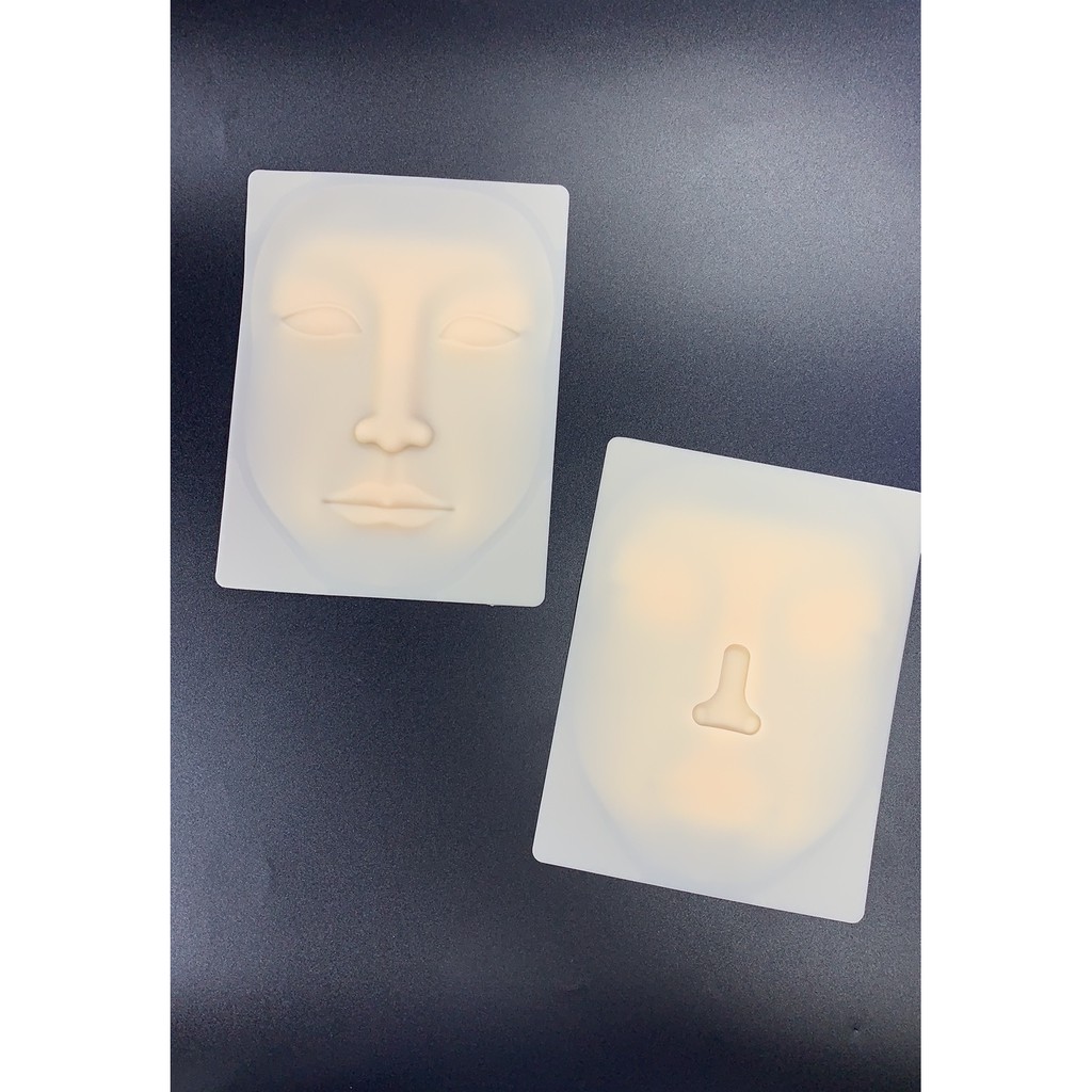 Da giả mặt 3D có lỗ mũi