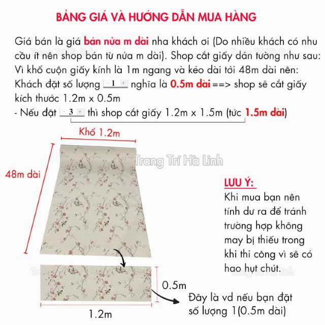 Decal dán tường dán phòng ngủ khổ 1m2 60cm, giấy dán tường hàn quốc 3D hoa văn nổi sắc nét đủ màu đẹp giá rẻ