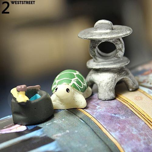 Bộ mô hình chậu hoa nhỏ trang trí nhà búp bê