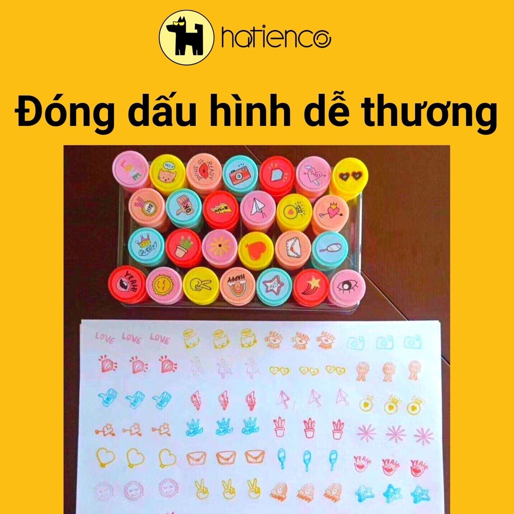 Đóng dấu hình dễ thương