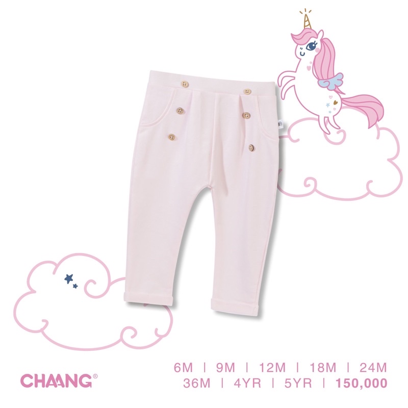 CHAANG Quần Legging Chất Liệu Cotton Cho Bé