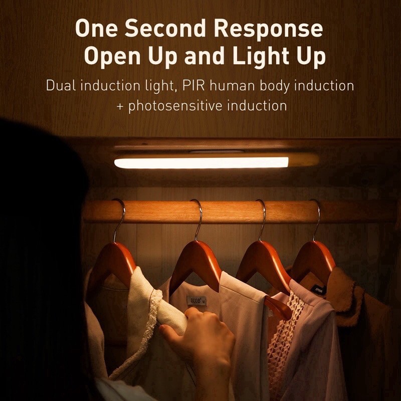 Đèn Led treo tường trang trí cảm biến chuyển động chính hãng baseus