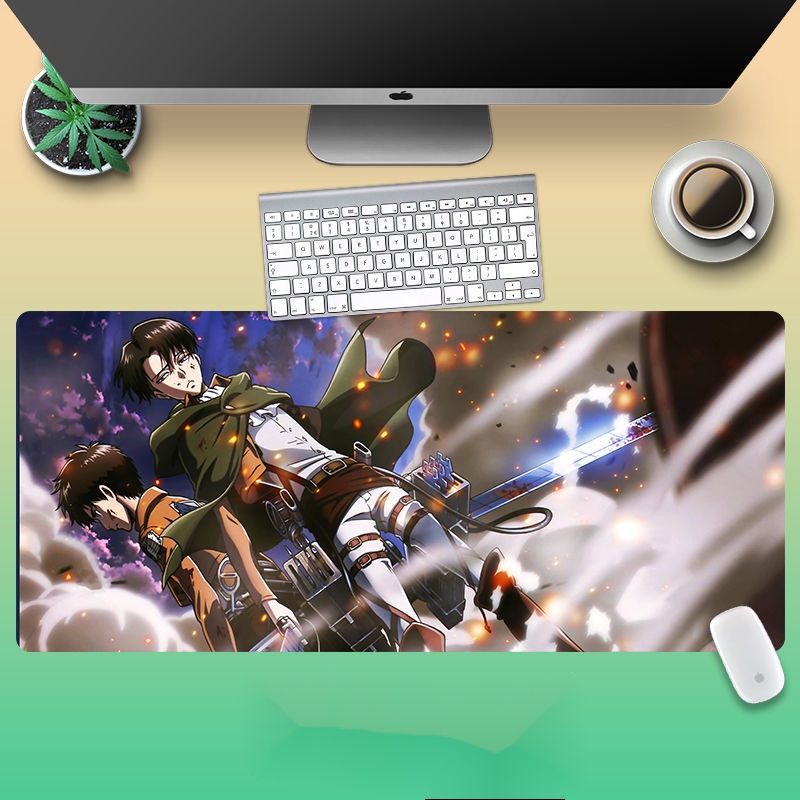 Attack On Titan anime pad chuột lớn Miếng Lót Chuột, Bàn Di Chuột