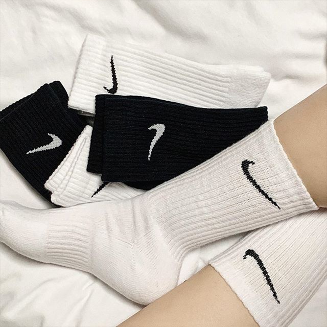 Tất vớ Nike thể thao cổ cao unisex-tất cao cổ qua bắp chân _SAMKID