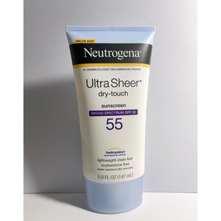 Kem chống nắng Body Neutrogena Ultra Sheer Dry Touch SPF 55 (147ml)