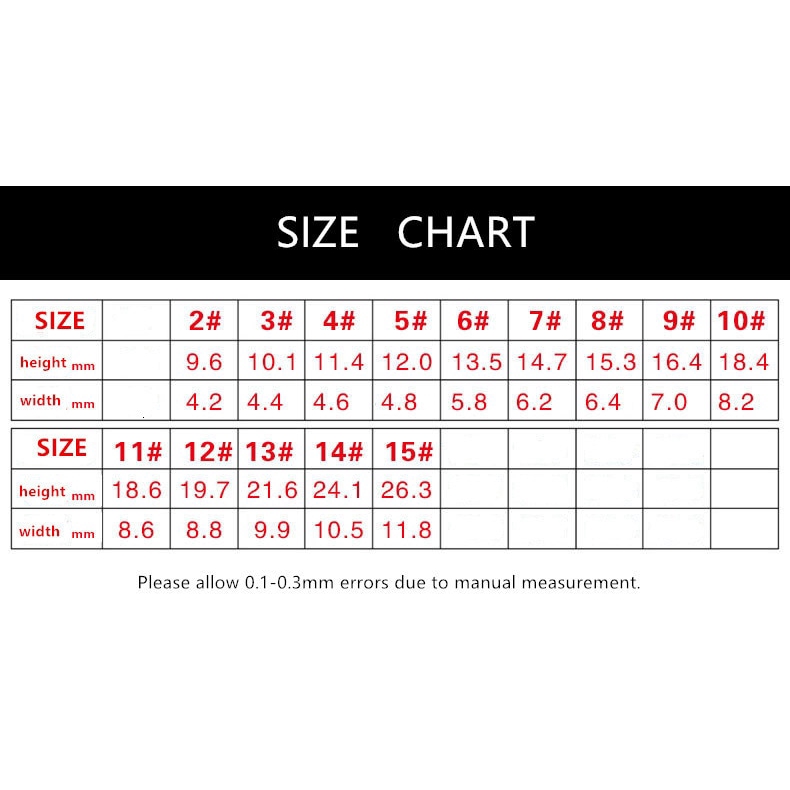 Set 10 lưỡi câu cá kích thước 2 đến 15