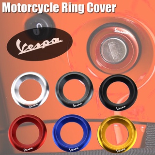 Vòng bọc công tắc khởi động xe máy bằng nhôm cnc thích hợp cho Vespa GTS 250 300 Sprint Primavera 125 150 LX150