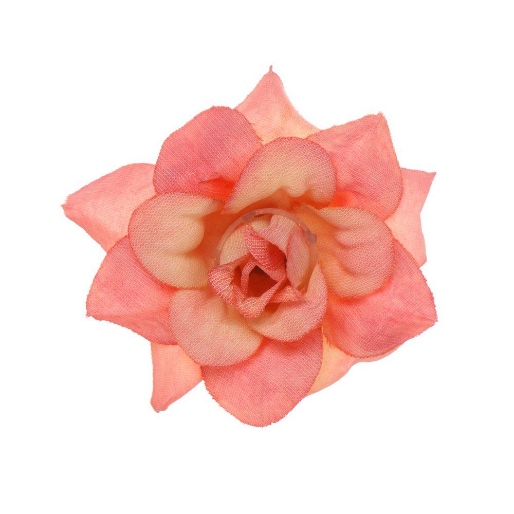 Bộ 5 Bông Hoa Hồng Nhân Tạo Nhiều Màu Trang Trí Nhà/Sổ Tay/Đám Cưới DIY