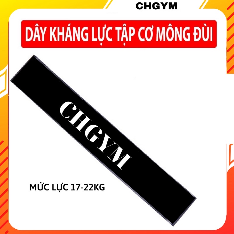 Dây kháng lực tập mông, dây miniband tập mông đùi CHGYM