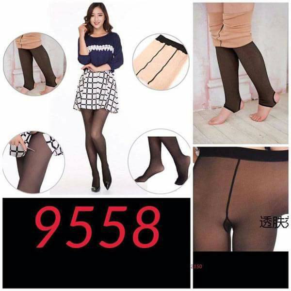 Quần tất 3D lót nỉ ấm
