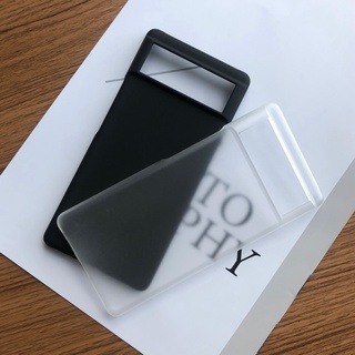 Ốp PC mờ siêu mỏng cho Google Pixel 6 Pixel6 Pro 5 Pixel5 5a 5G Vỏ bảo vệ cứng chống vân tay