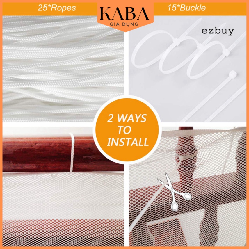 Hàng Rào Lưới Dày Chắn Cầu Thang Bảo Vệ An Toàn Cho Bé KABA