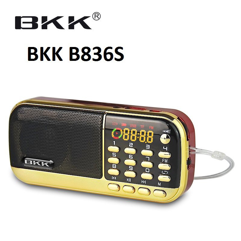 Đài nghe nhạc FM, học tiếng anh, nghe nhạc kinh phật dùng thẻ nhớ BKK 836