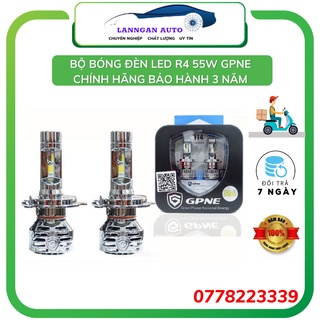 Bóng đèn led ô tô gpne r4 55w siêu sáng - chính hãng bảo hành 3 năm - chiếu sáng bất chấp mọi điều kiện thời tiết