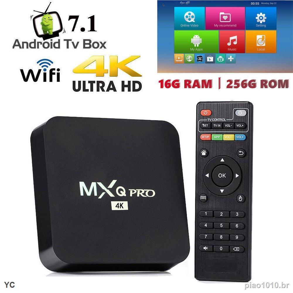 Đầu TV box MXQ Pro 4k 16gb 256gb wifi 5G ChấT LượNg Cao KèM Phụ KiệN