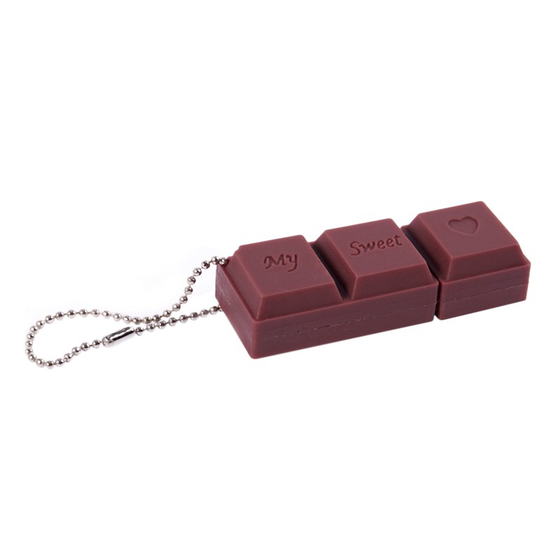 Vỏ bọc USB hình thanh socola 3D màu nâu độc đáo | BigBuy360 - bigbuy360.vn