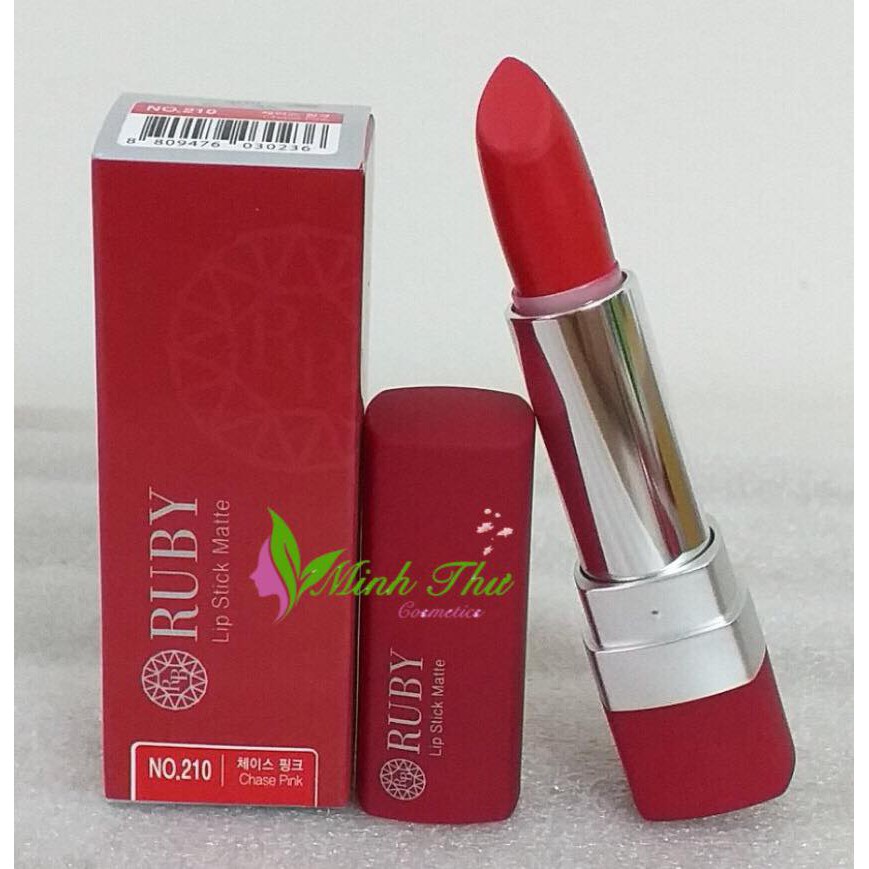 Son RUBY Lip Stick Matte - dưỡng mềm lâu trôi