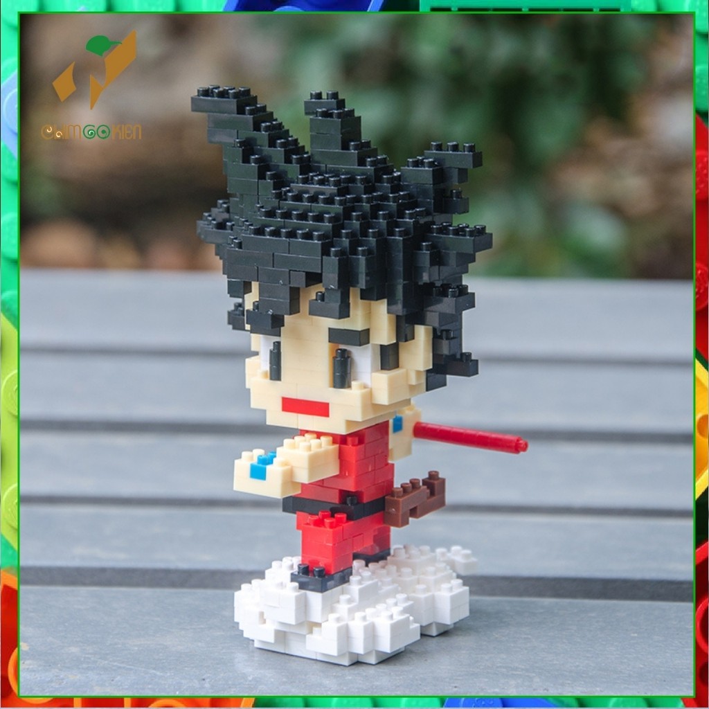 Mô hình dragon ball lego 3d- Mô hình 7 viên ngọc rồng lắp ráp 300-400 chi tiết