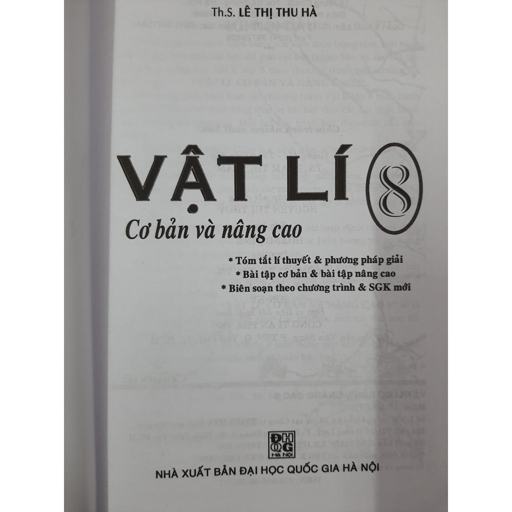 Sách - Vật lí Cơ bản và nâng cao 8