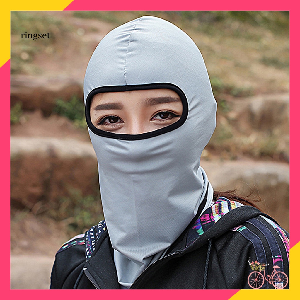 Khẩu Trang Balaclava Che Mặt Chống Tia UV Siêu Co Giãn Bảo Vệ Khi Đi Xe Máy