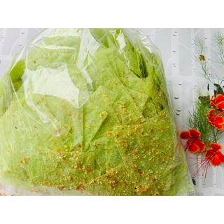Bịch 100g bánh tráng phô mai vị lá dứa siêu ngon