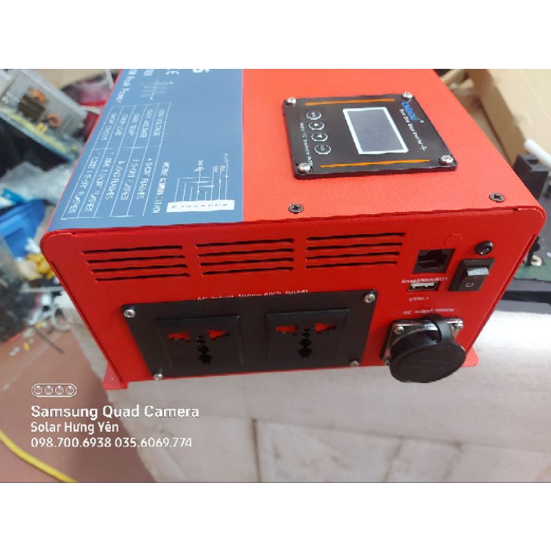 Inverter 48V.DC to 230V.AC 3000/9000w hãng Cnbou