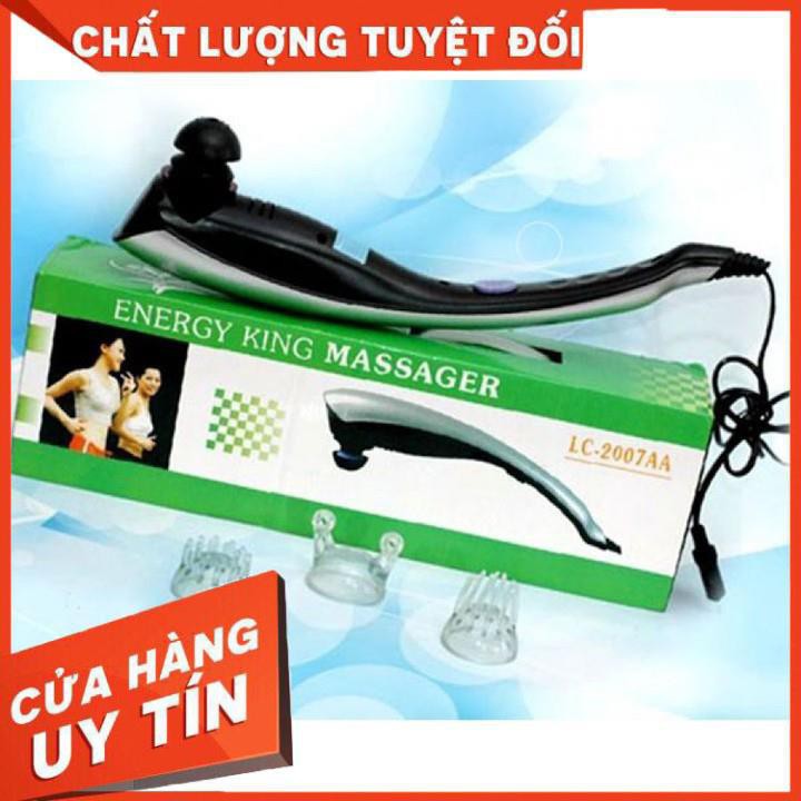 Máy đấm lưng massage cầm tay King Massage 3 đầu A-2007